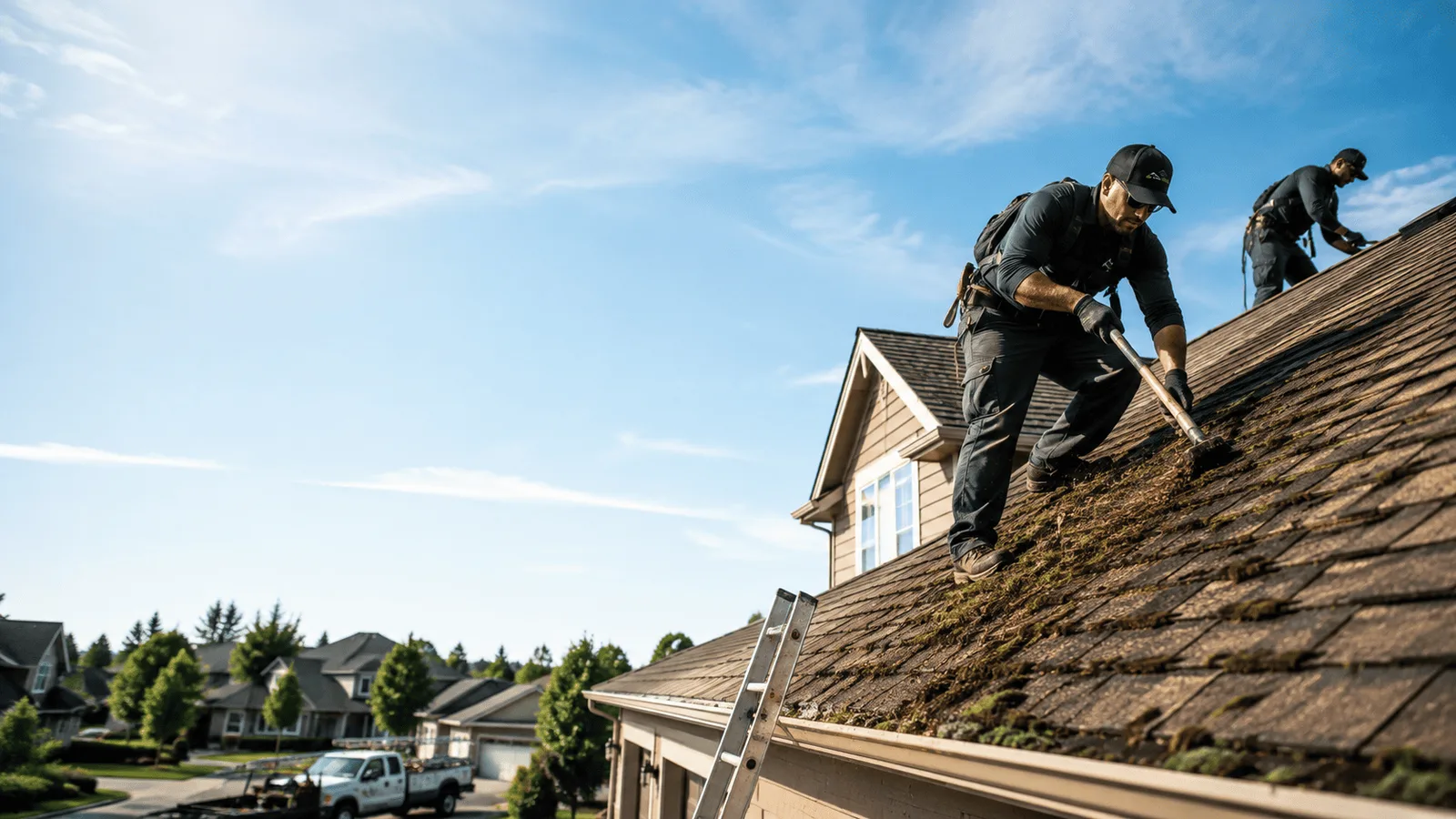 Roof Moss Removal in Dickens, TX near me